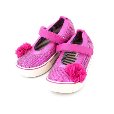 Zutano Shoe Dazzle Mary Jane Girls Shoe - Azalea